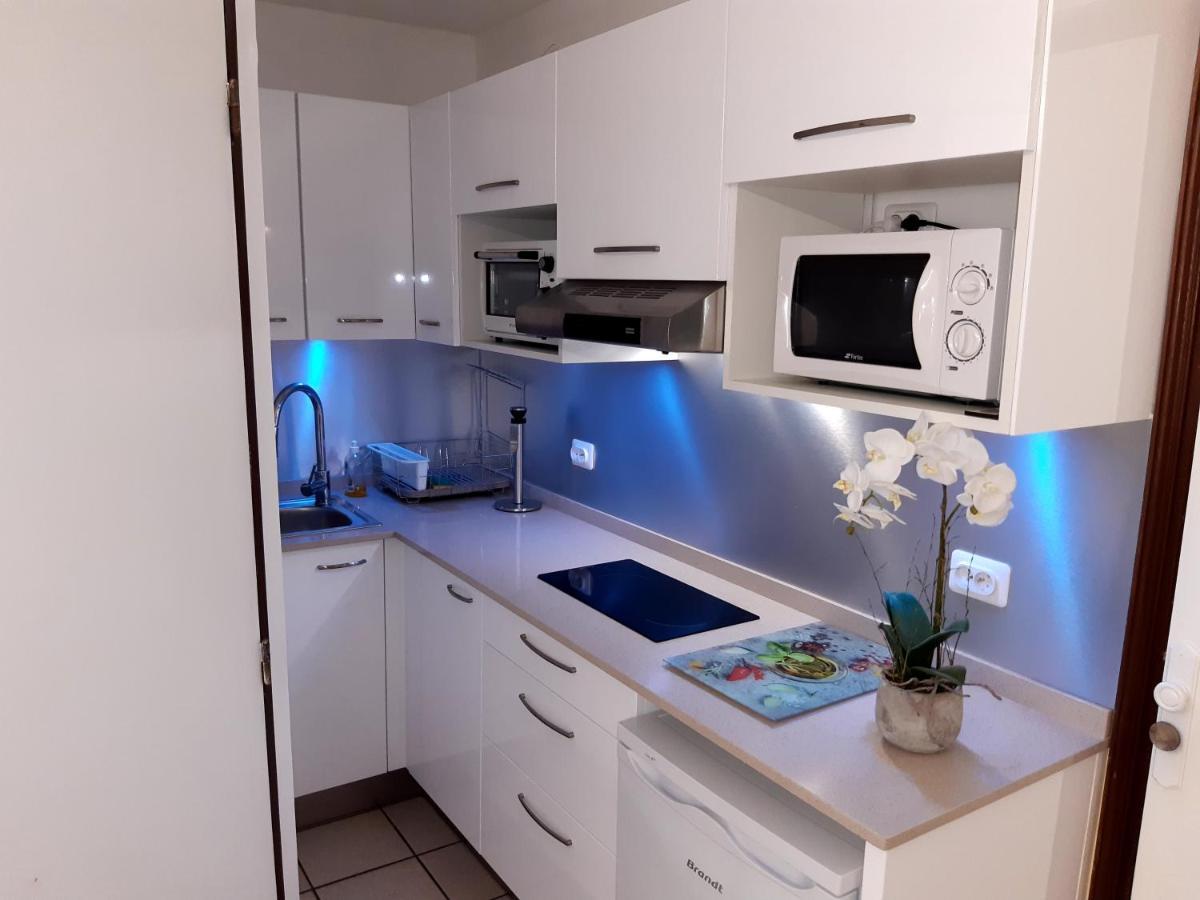 Studio Climatise - Piscine-Plage - 1 A 2 Personnes 圣安娜 外观 照片